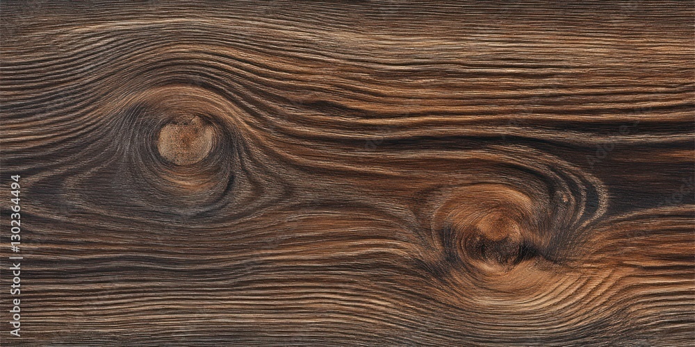 Fototapeta premium Dark brown wood texture, ultra-realistic, dark background