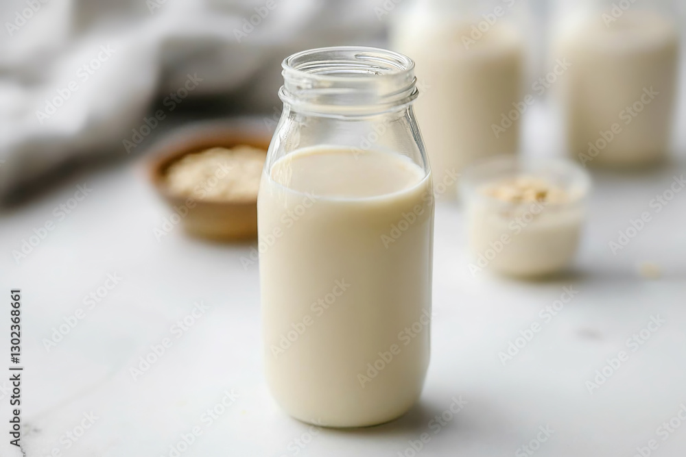 Homemade oat milk Homemade oat milk