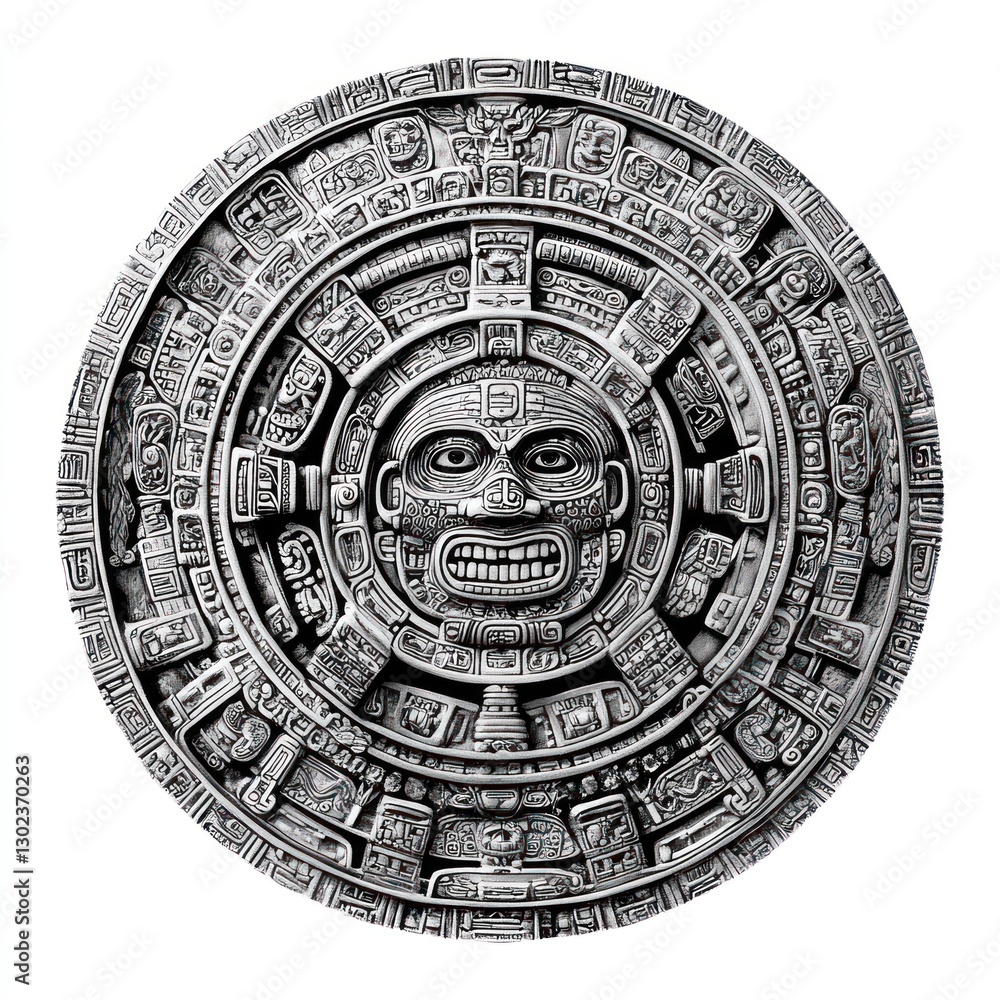 Mayan Calendar Stone Replica Mayan Calendar Stone Replica