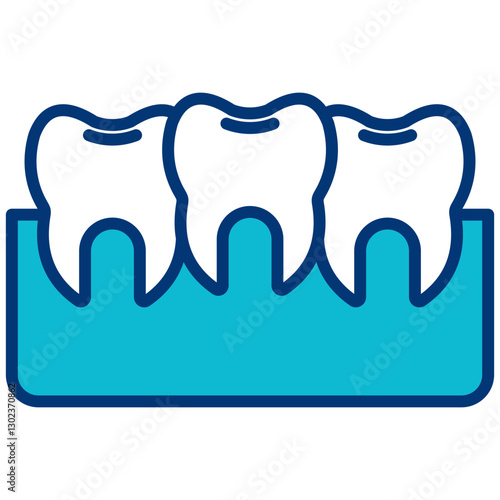 Crowded Teeth Icon