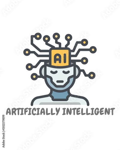 Artificially Intelligent text design to match the AI life