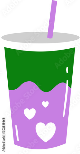 party drink gender identity celebration queer pride colors 
