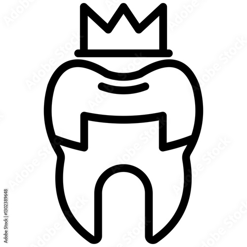 Tooth Crown Icon