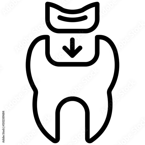 Dental Filling Icon