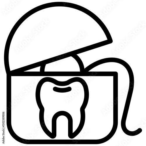 Dental Floss Icon