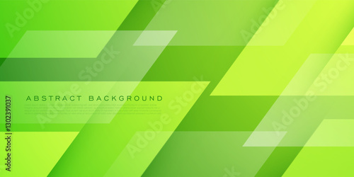 Abstract colorful green overlap square 3D background. Simple shaper layer pattern. Eps10 vector