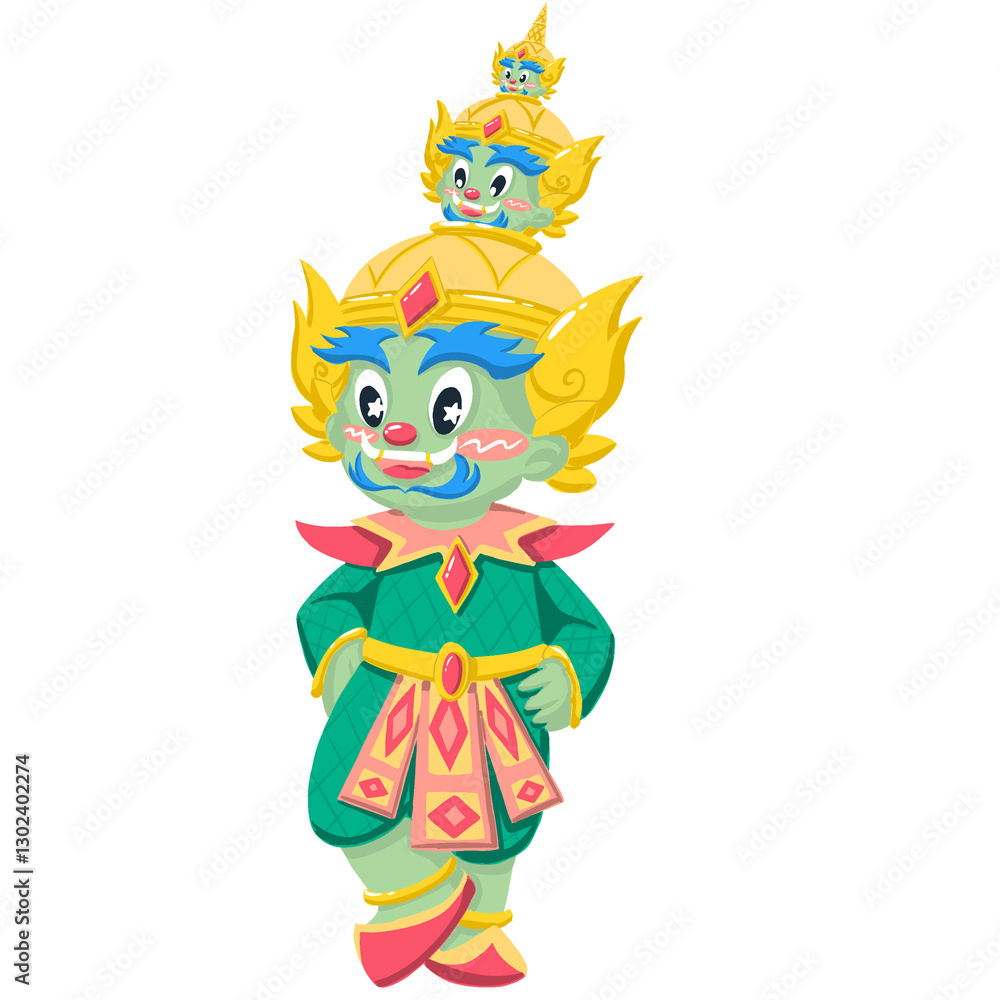 Fototapeta premium ทศกัณฐ์