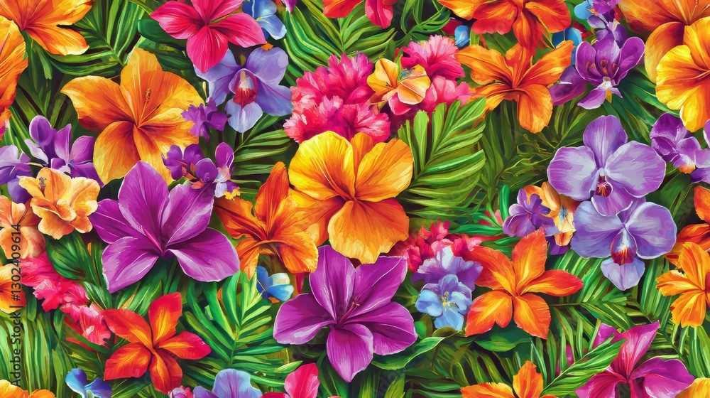 Botanical Genius: Strokes on a Geometric Canvas Botanical Genius: Strokes on a Geometric Canvas