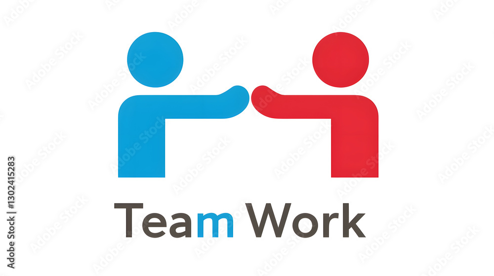 Minimalistic and modern abstract icon design depicting two figures giving a high five gesture symbolizing corporate The clean rounded shapes and bold typography create a professional Minimalistic and modern abstract icon design depicting two figures giving a high five gesture symbolizing corporate The clean rounded shapes and bold typography create a professional