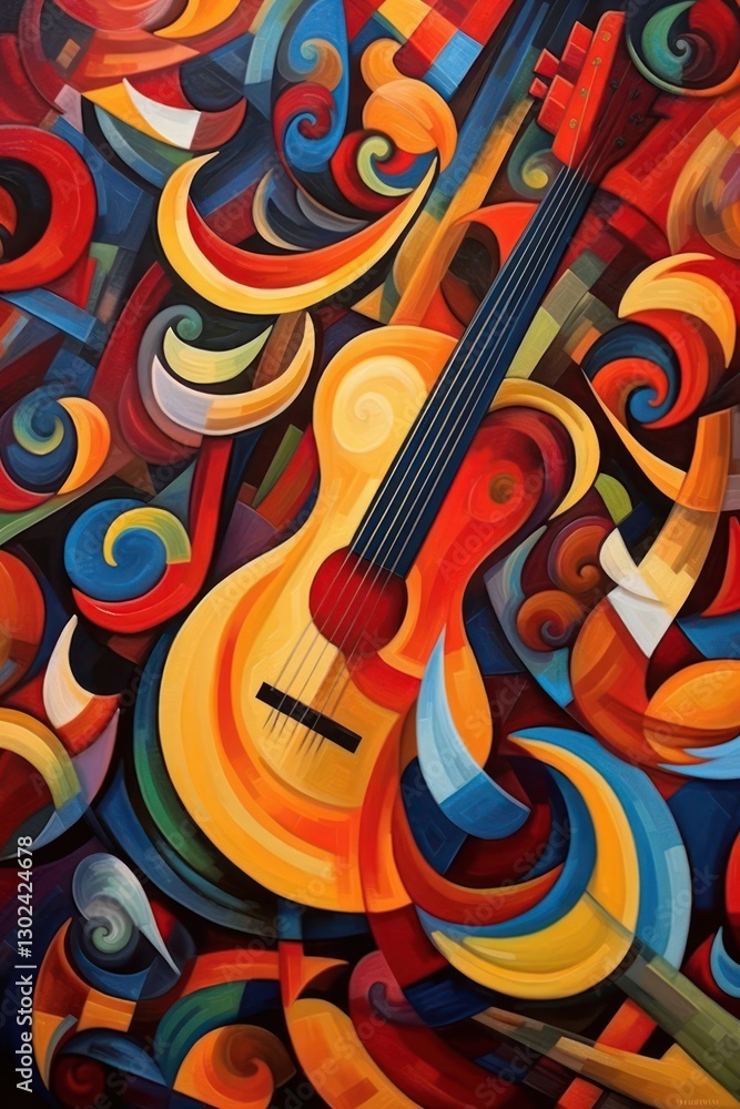 Obraz premium Abstract Music Concept