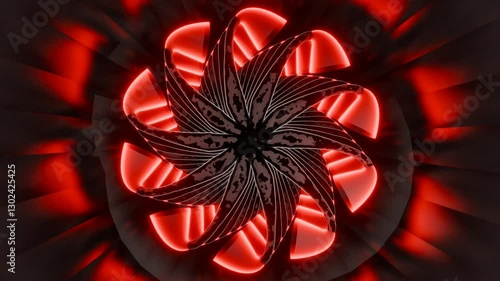 Experience the mesmerizing beauty of this Blooming Windmill Flower VJ Loop in stunning 4K resolution. Featuring a radiant, blooming flower-like windmill with smooth, dynamic motion