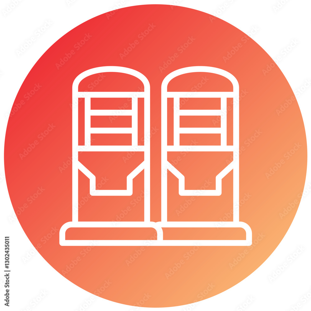 Vector Design Silo Icon Style Vector Design Silo Icon Style
