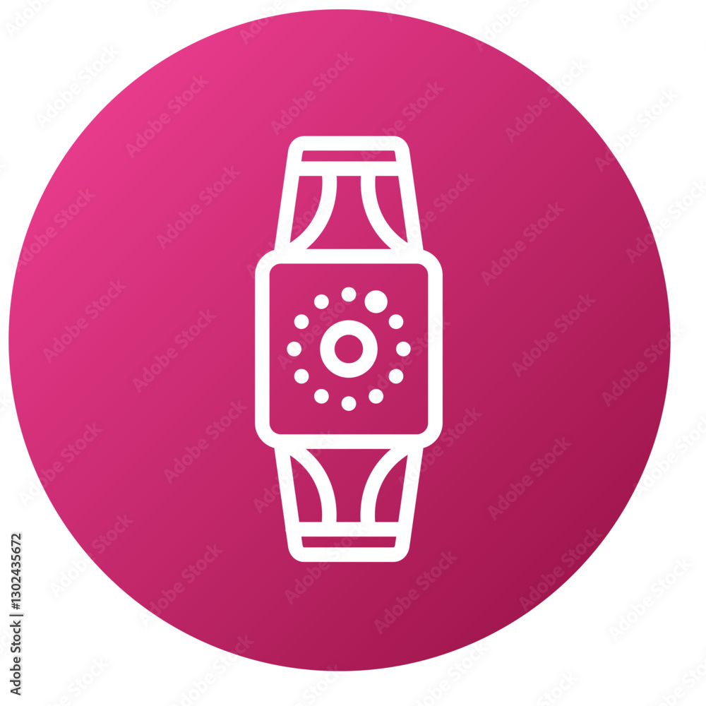 Vector Design Smart Watch Icon Style Vector Design Smart Watch Icon Style