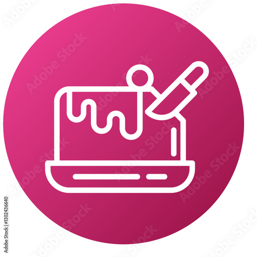 Vector Design Butter Icon Style