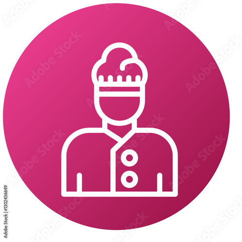 Vector Design Chef Icon Style