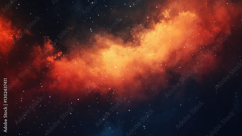 Fototapeta premium A soft, glowing mist in the center of the image, gently diffusing into the background, offering space for creative additions.