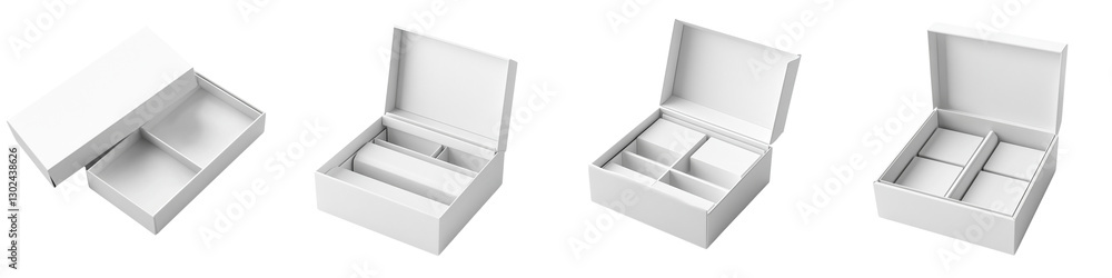 set of A white box of Stalis opened, a white box Stalis opened, boxes of different colors, Stalis opened white box, Stalis brand opened white box, on a transparent backgrounds set of A white box of Stalis opened, a white box Stalis opened, boxes of different colors, Stalis opened white box, Stalis brand opened white box, on a transparent backgrounds