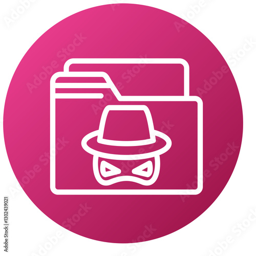 Vector Design Dark Web Icon Style