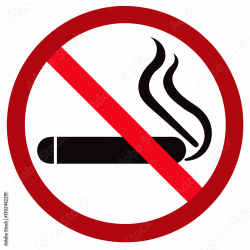 stop smoking sign