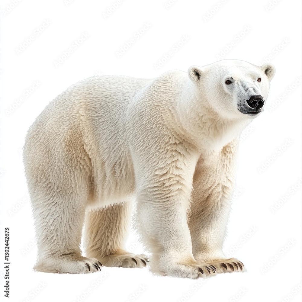 Polar Bear isolated on white background. Polar Bear isolated on white background.