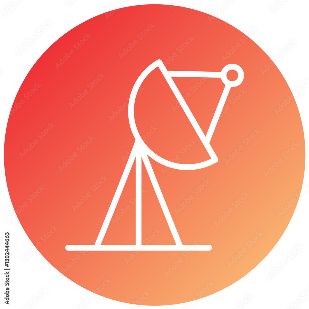 Satellite Dish Vector Design Icon Style Satellite Dish Vector Design Icon Style