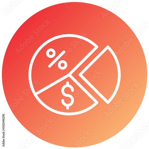 Dividends Vector Design Icon Style