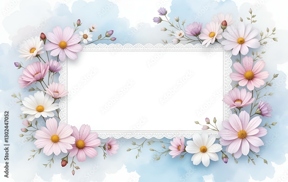 Flower background image, template, plant nature banner texture Flower background image, template, plant nature banner texture