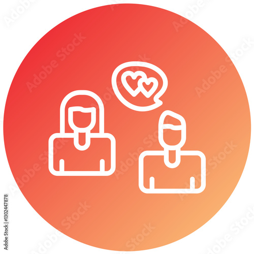 Flirtatious Vector Design Icon Style