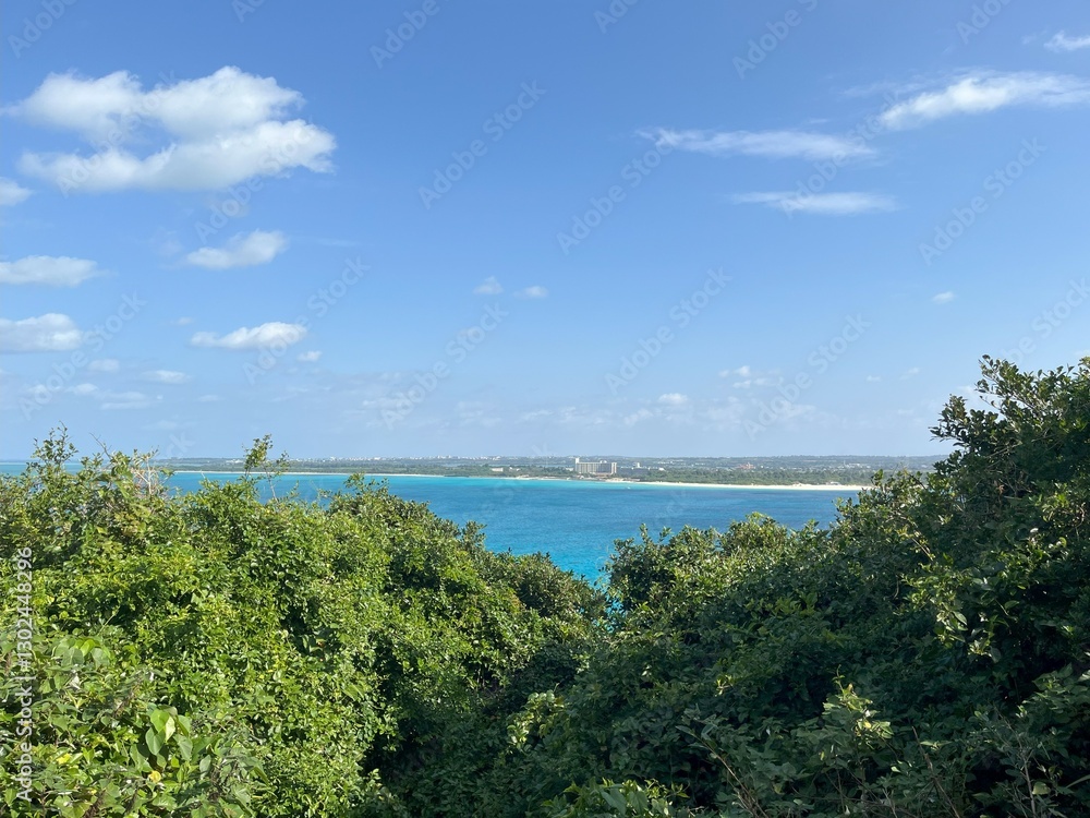 Obraz premium 来間島の海