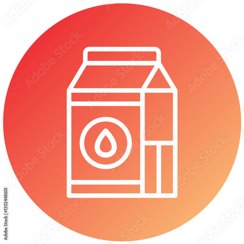 Milk Vector Design Icon Style