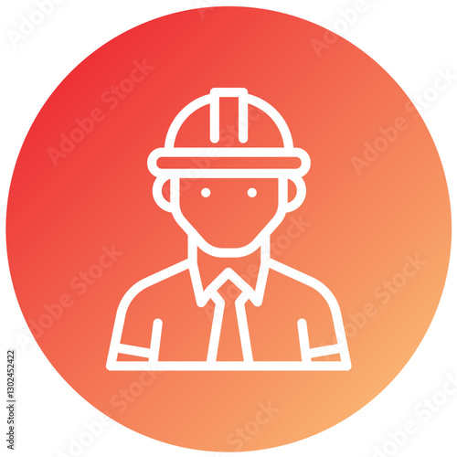 Vector Design Engineer Icon Style
