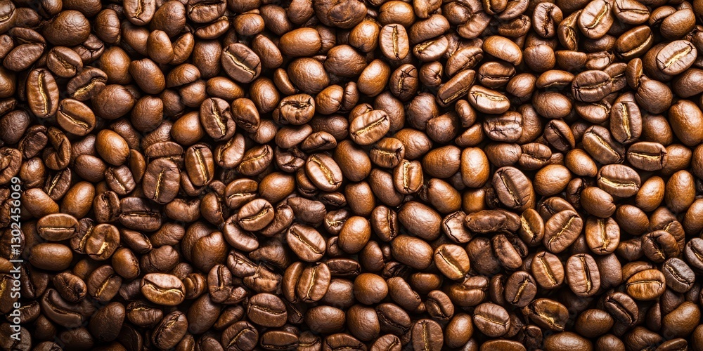 Fototapeta premium Coffee Beans Banner