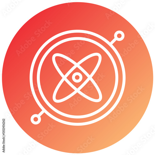 Vector Design Gyro Icon Style