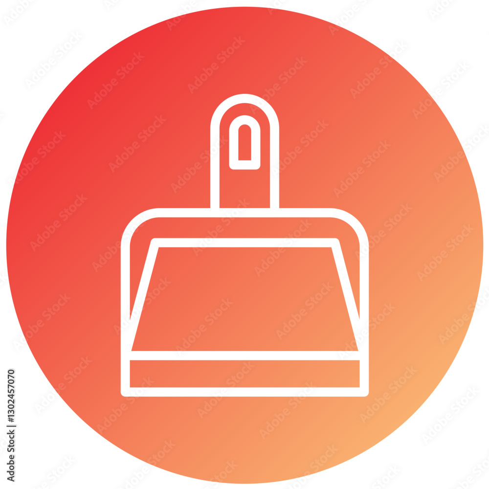 Vector Design Dustpan Icon Style Vector Design Dustpan Icon Style