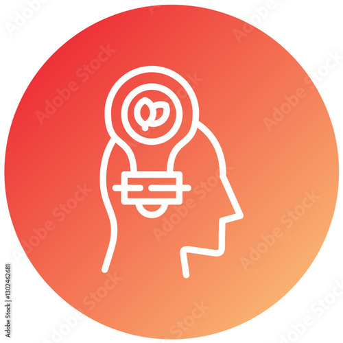 Vector Design Think Green Icon Style