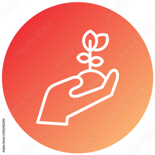 Vector Design Replant Icon Style