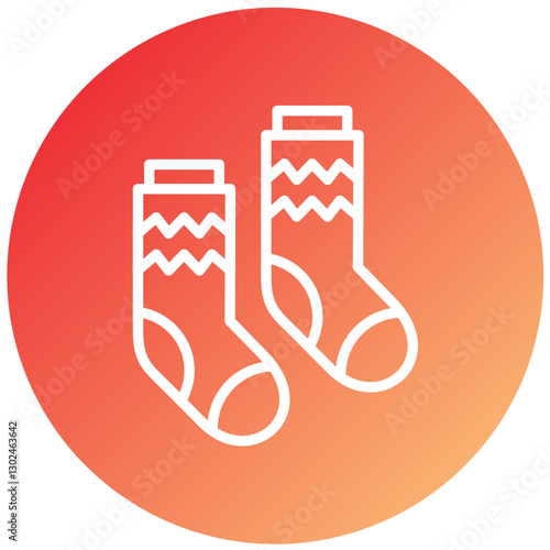 Vector Design Socks Icon Style