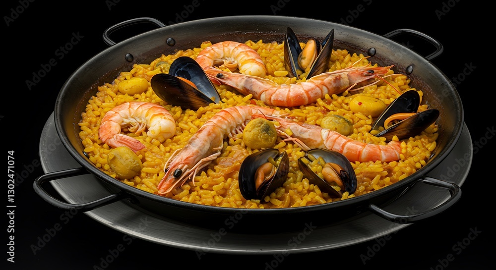 Delectable Seafood Paella: A Culinary Delight Delectable Seafood Paella: A Culinary Delight