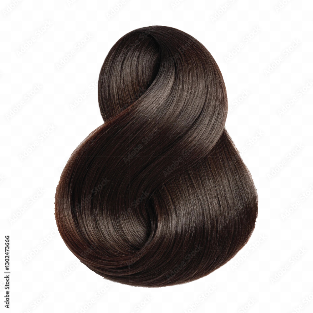 copper hair swatches in different colour style isolated on white background copper hair swatches in different colour style isolated on white background