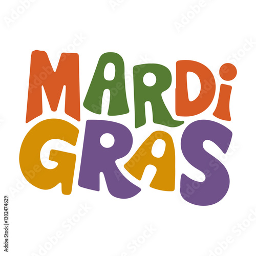 Mardi Gras Saying SVG PNG Design