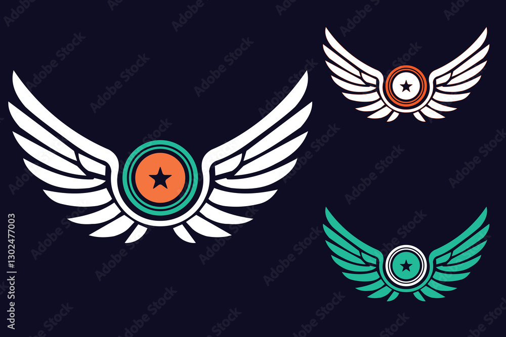 Obraz premium wings vector