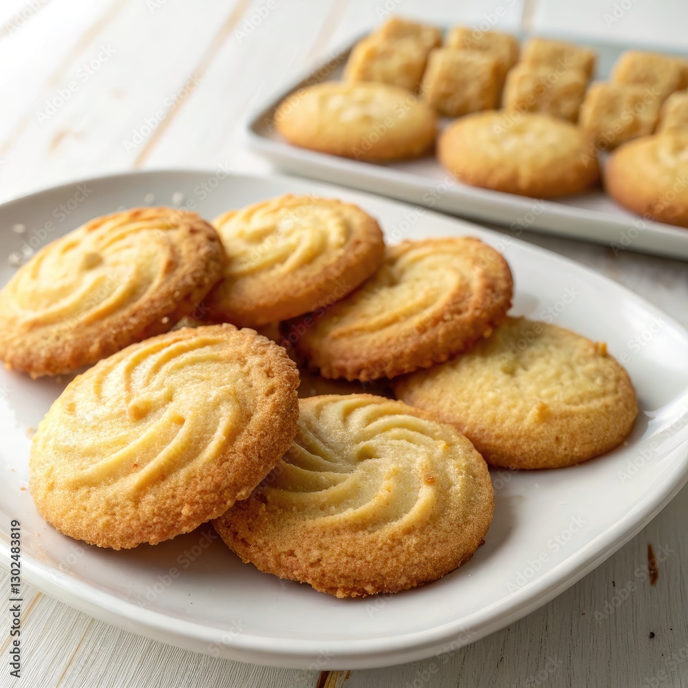 Soft and Buttery Cookies Perfect for Any Occasion. Generative AI Soft and Buttery Cookies Perfect for Any Occasion. Generative AI