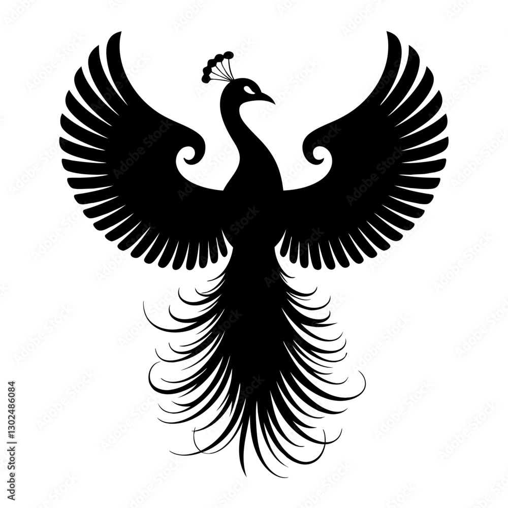Obraz premium peacock vector illustration