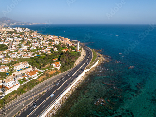 Fotografía Faro de Calaburras en Mijas, Malaga, Andalucia, España
