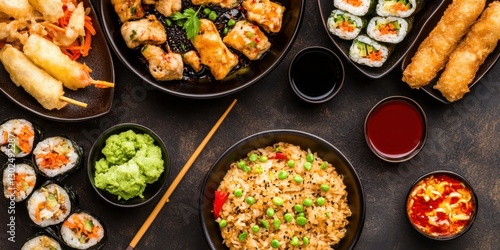 Wallpaper Mural Asian Food Banner Torontodigital.ca