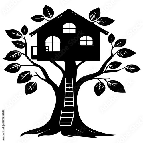 House Silhouette Art: A Beautiful Blend of Simplicity and Sophistication