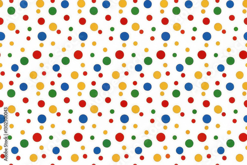 Wallpaper Mural Colorful polka dot pattern background. (2) Torontodigital.ca