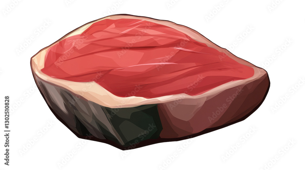 piece of raw salmon piece of raw salmon
