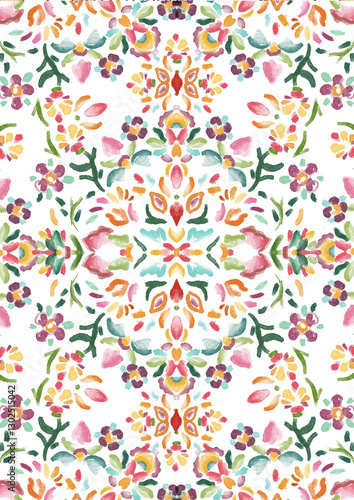 FLORAL ORNEMENTAL PATTERN