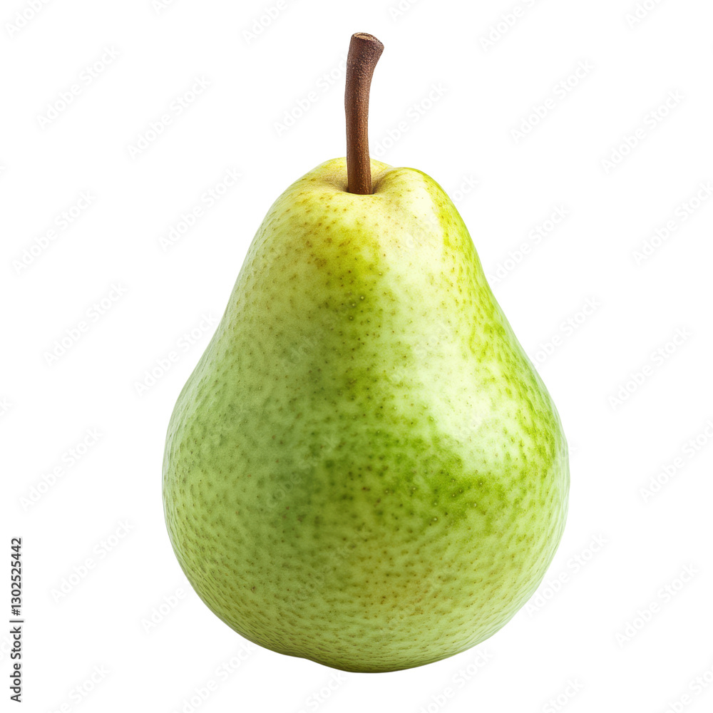 Fresh green pear transparent background healthy food image nature setting Fresh green pear transparent background healthy food image nature setting